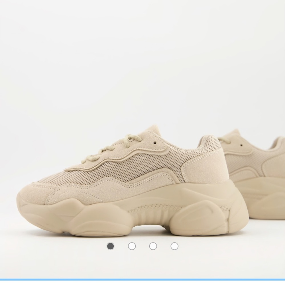 ASOS Beige Chunky Sneakers